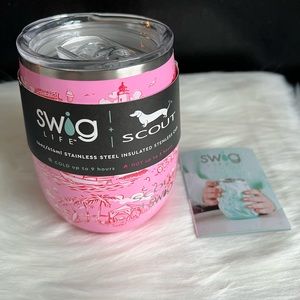 NWT Beachy Keen Stemless Wine Glass 14 oz.